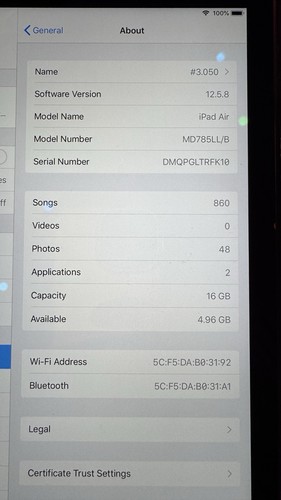 Apple ipad air - apple, series