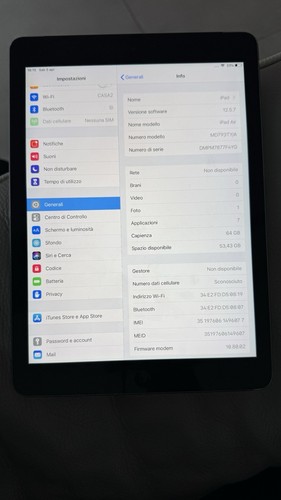 Ipad air 64gb - air, 1a